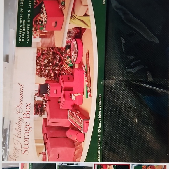 Large ornaments storage box - Picture 5 of 6